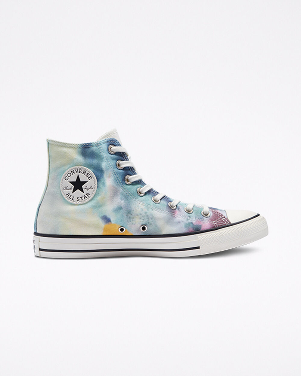 Zapatillas Converse Chuck Taylor All Star Hombre Blancas Multicolor Negras | Uruguay-85297