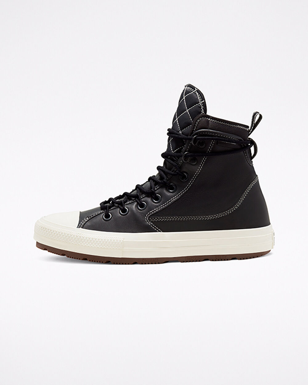 Botas Montaña Converse Chuck Taylor All Star Hombre Negras Blancas | Uruguay-50348