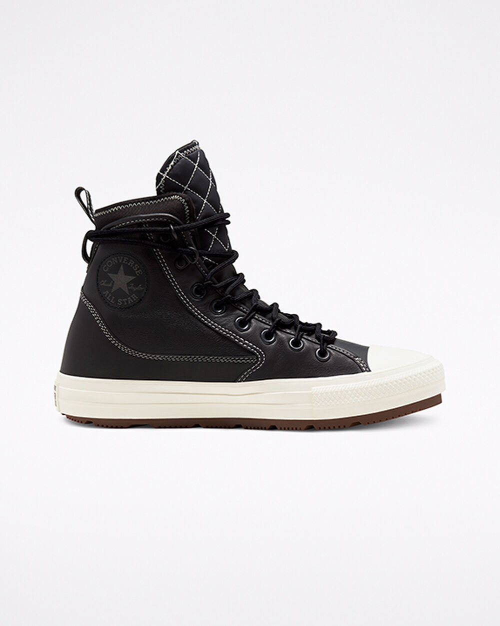 Botas Montaña Converse Chuck Taylor All Star Hombre Negras Blancas | Uruguay-50348