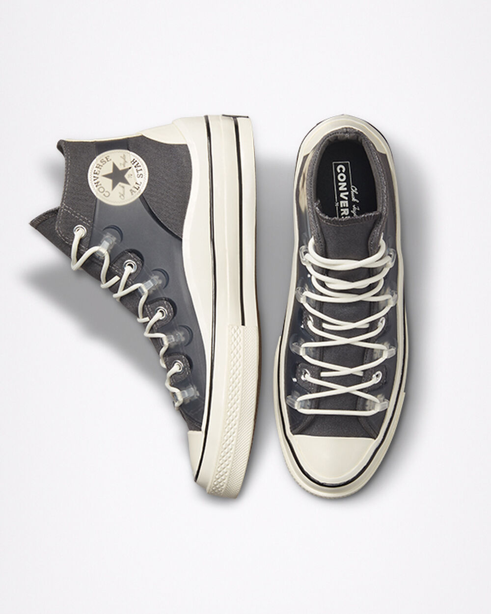 Botas de Invierno Converse Chuck 70 Hombre Negras Blancas | Uruguay-76198