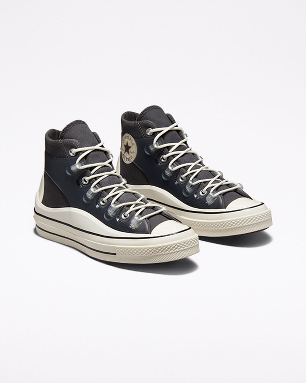 Botas de Invierno Converse Chuck 70 Hombre Negras Blancas | Uruguay-76198