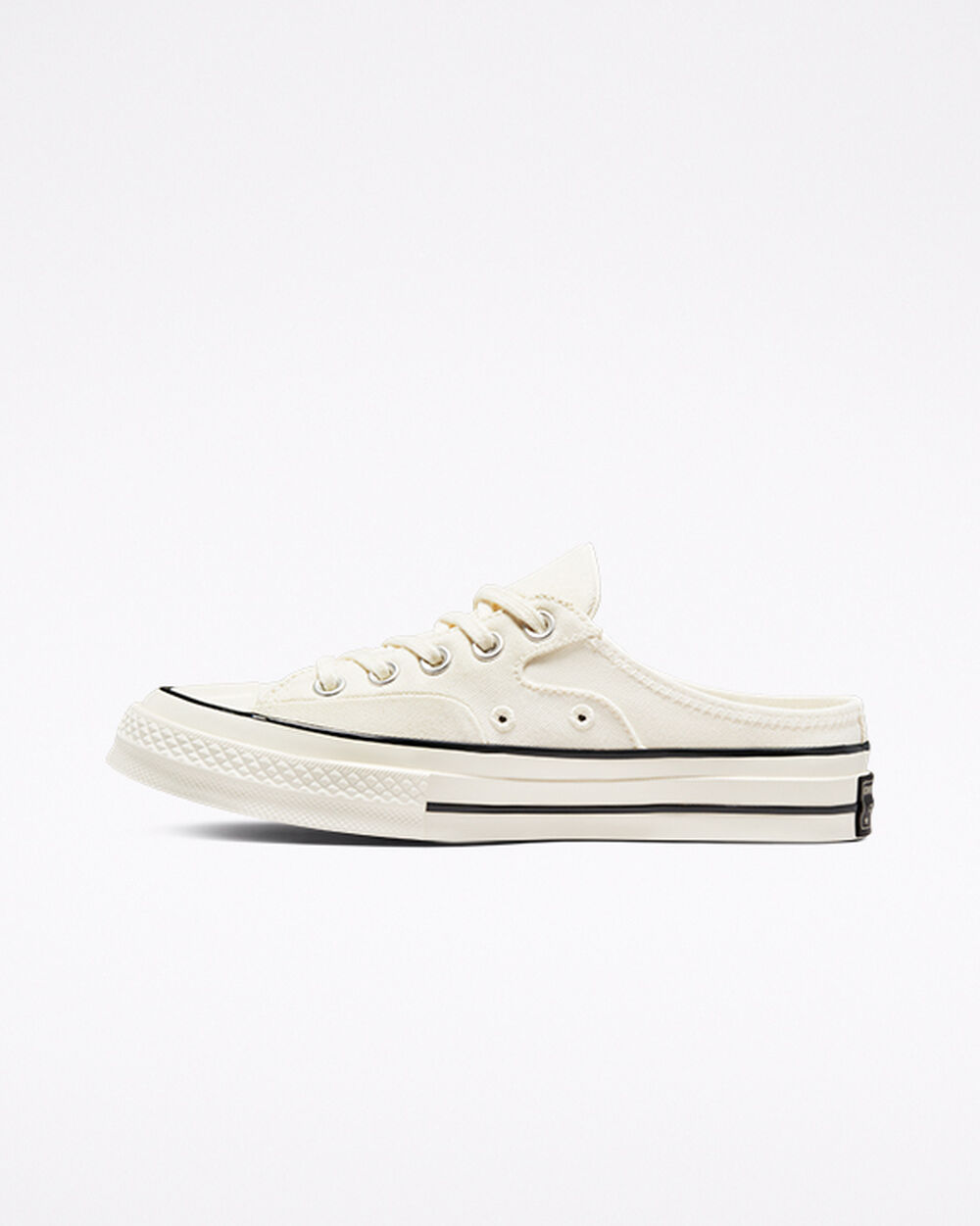 Mule Converse Chuck 70 Hombre Blancas Negras | Uruguay-47860