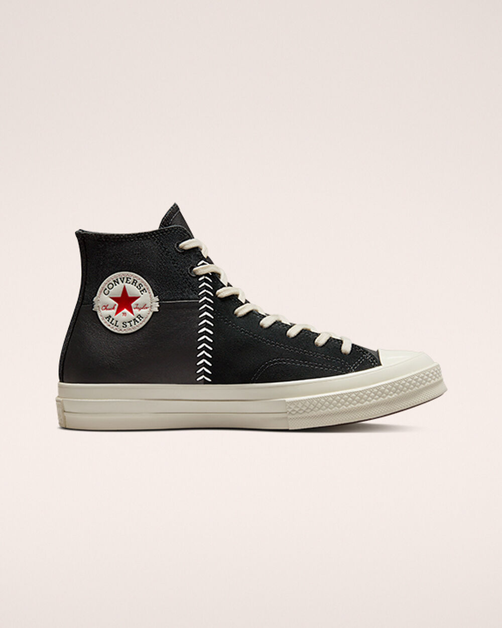 Zapatillas Converse Chuck 70 Hombre Negras Blancas Rojas | Uruguay-14729