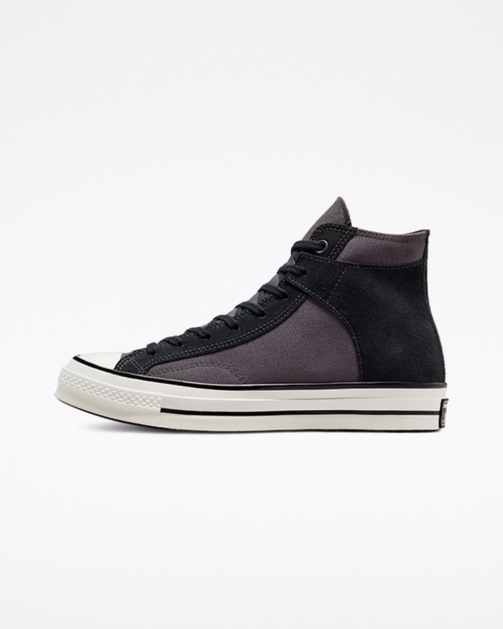 Zapatillas Converse Chuck 70 Hombre Negras Blancas | Uruguay-17068