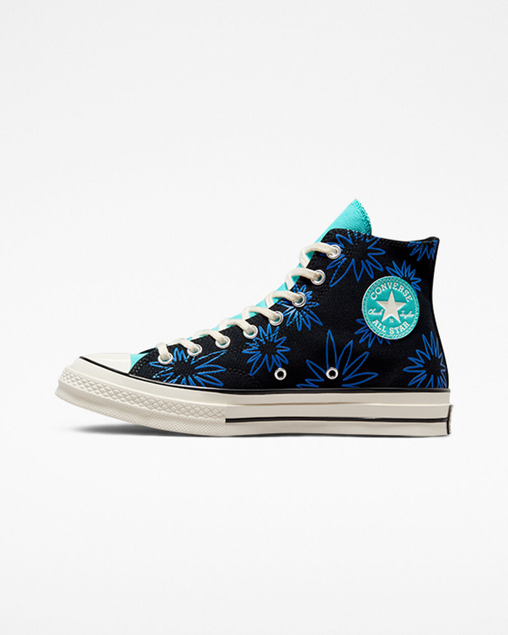 Zapatillas Converse Chuck 70 Hombre Negras Azules Turquesa Azul Real | Uruguay-71038