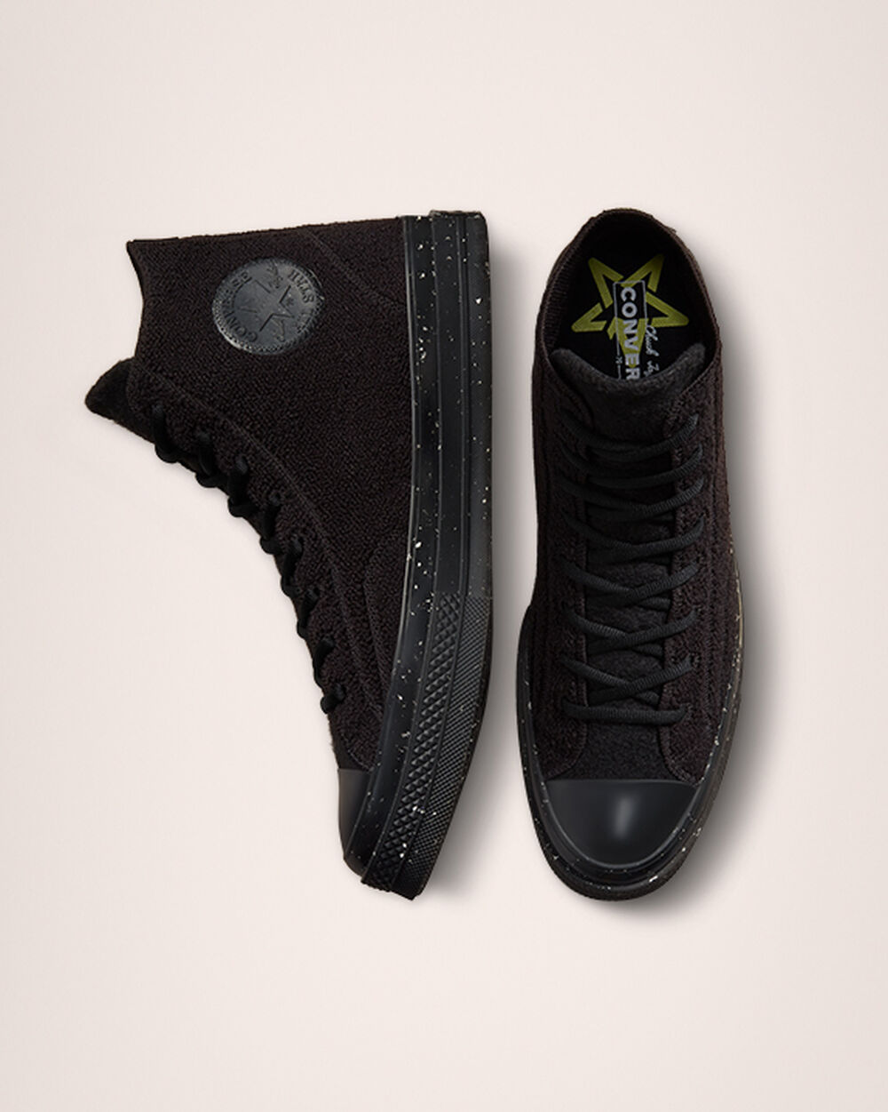 Zapatillas Converse Chuck 70 Hombre Negras | Uruguay-80296