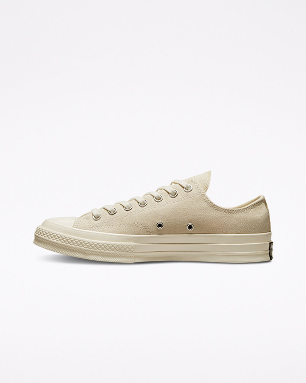 Zapatillas Converse Chuck 70 Mujer Beige Negras | Uruguay-96045