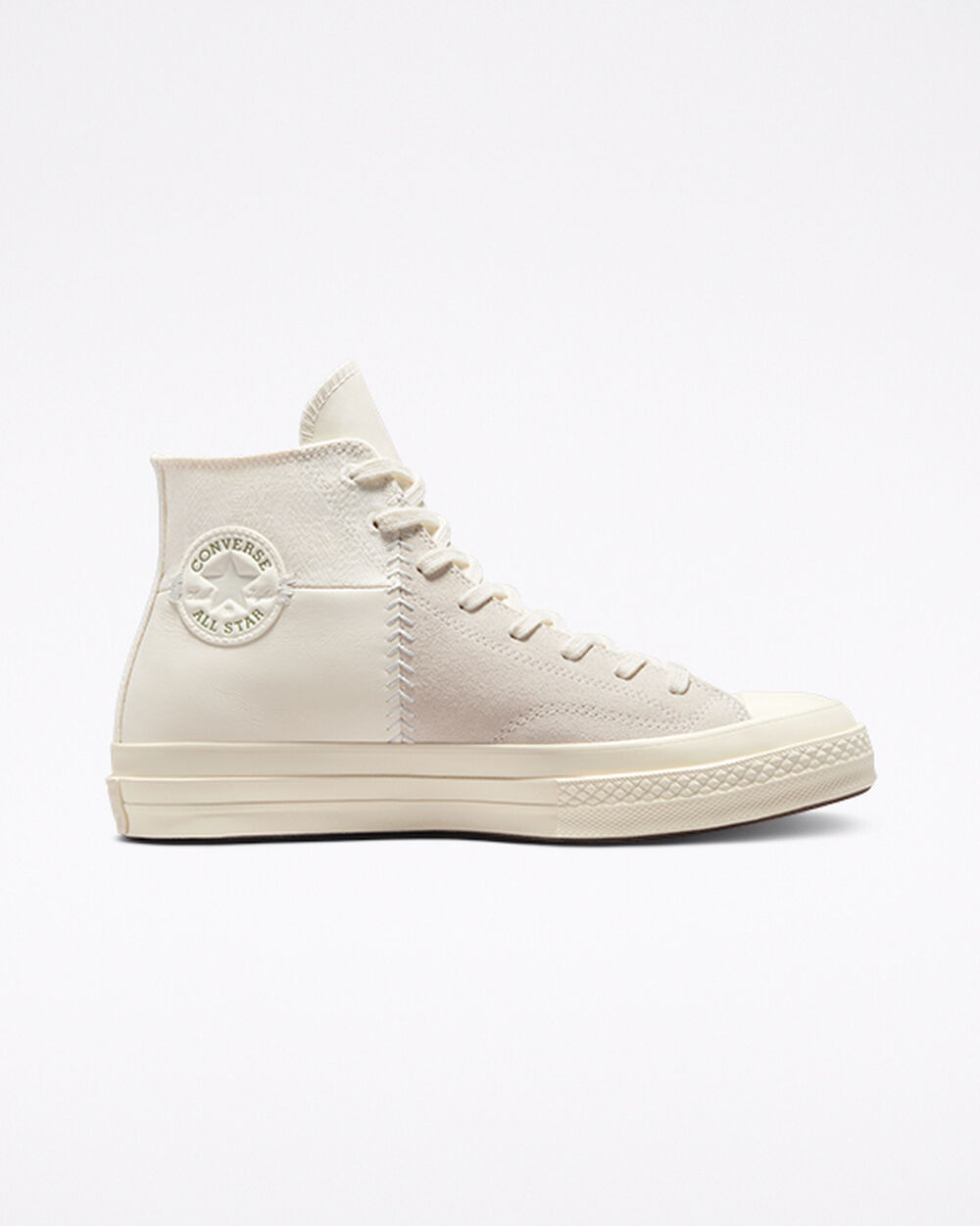 Zapatillas Converse Chuck 70 Mujer Blancas Plateadas Claro | Uruguay-65340