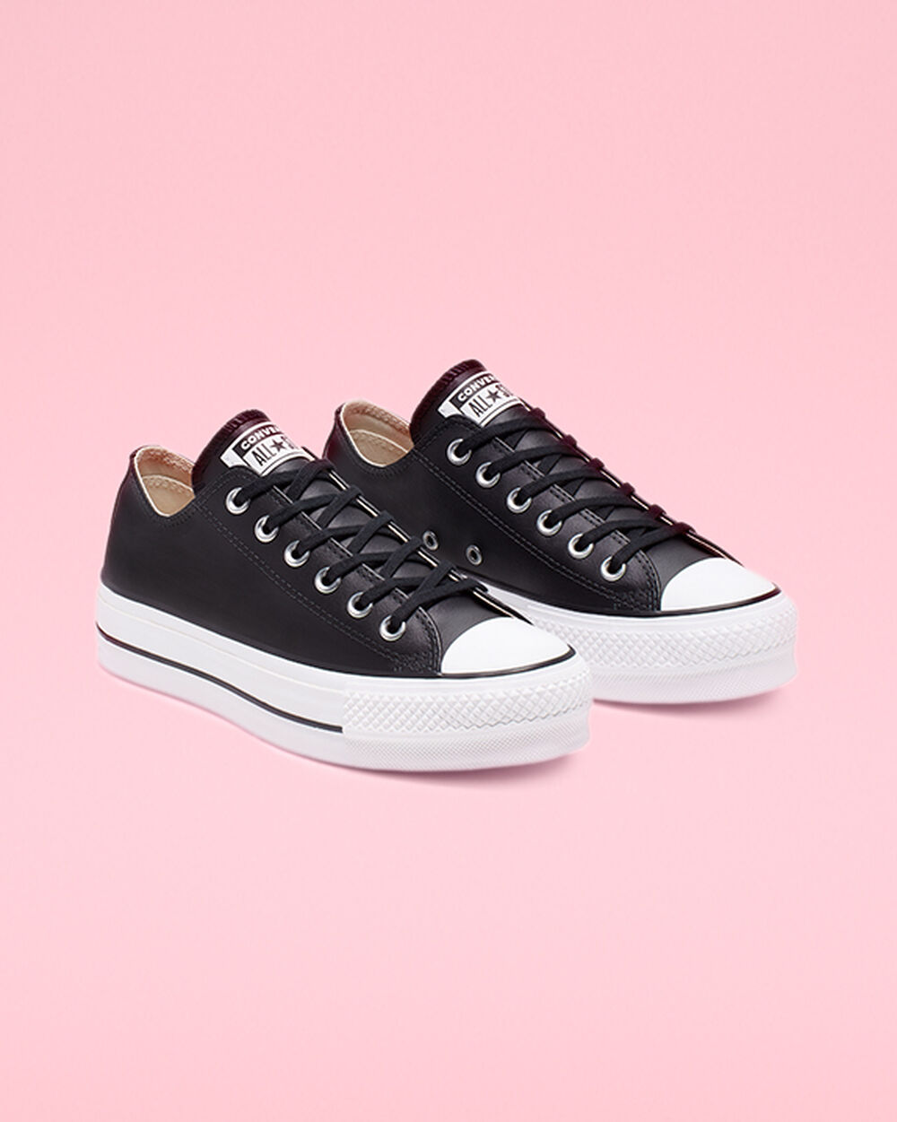 Zapatillas Converse Chuck Taylor All Star Mujer Negras Blancas | Uruguay-01429