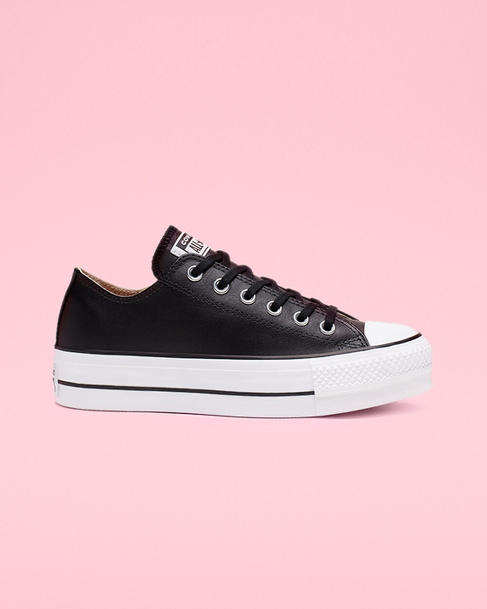 Zapatillas Converse Chuck Taylor All Star Mujer Negras Blancas | Uruguay-01429