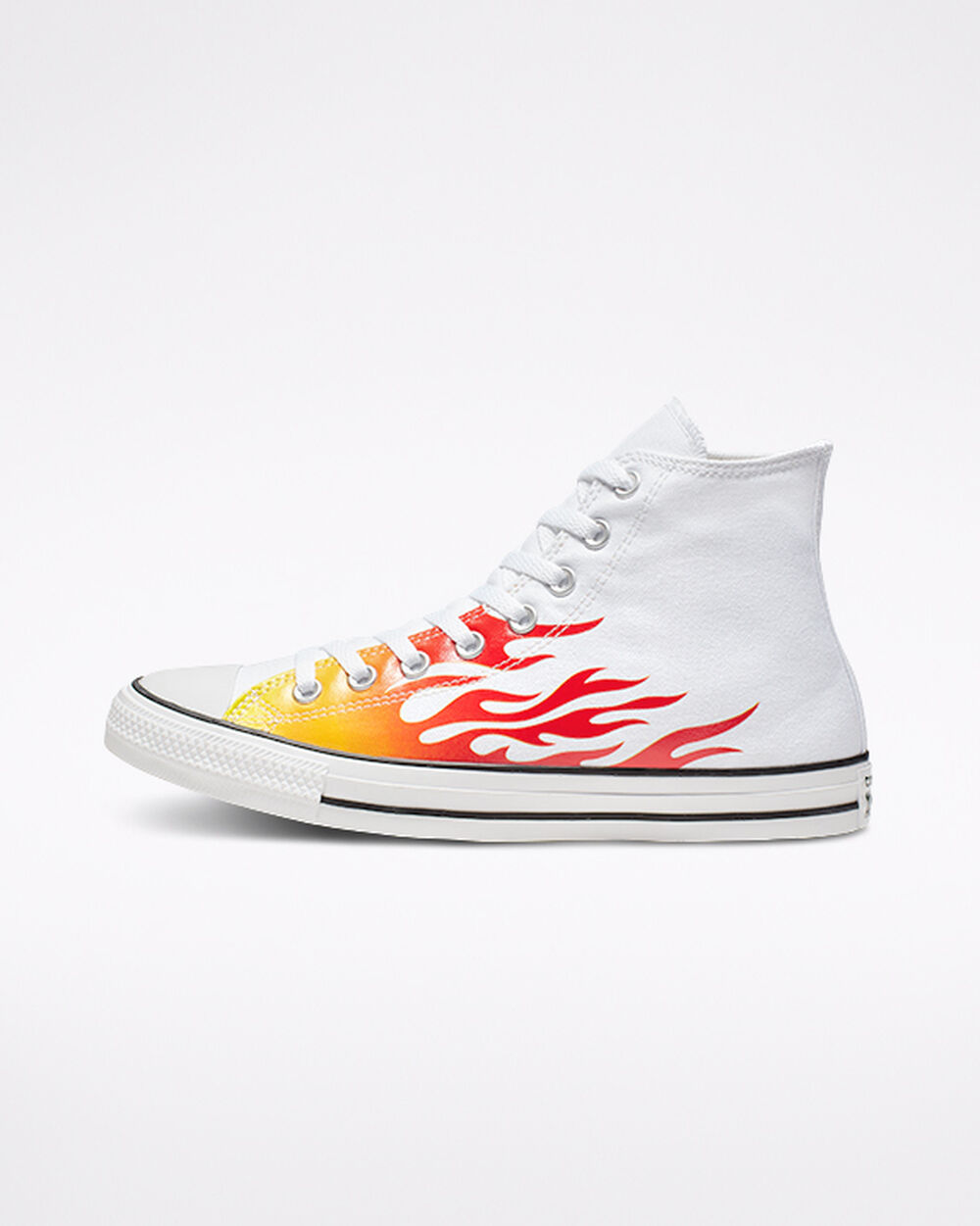 Zapatillas Converse Chuck Taylor All Star Hombre Blancas Rojas Amarillo | Uruguay-02167