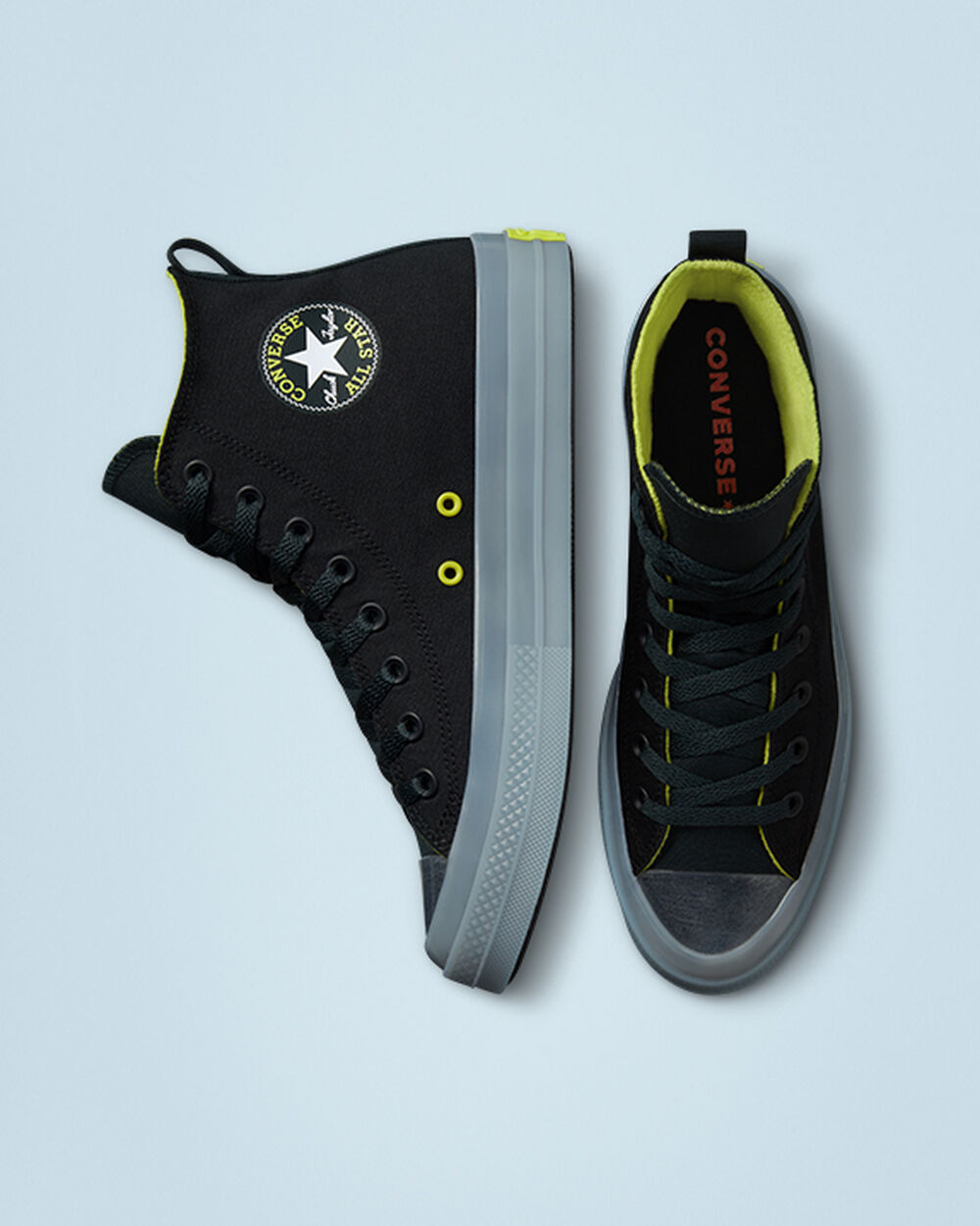 Zapatillas Converse Chuck Taylor All Star CX Hombre Negras Verde Claro | Uruguay-02813