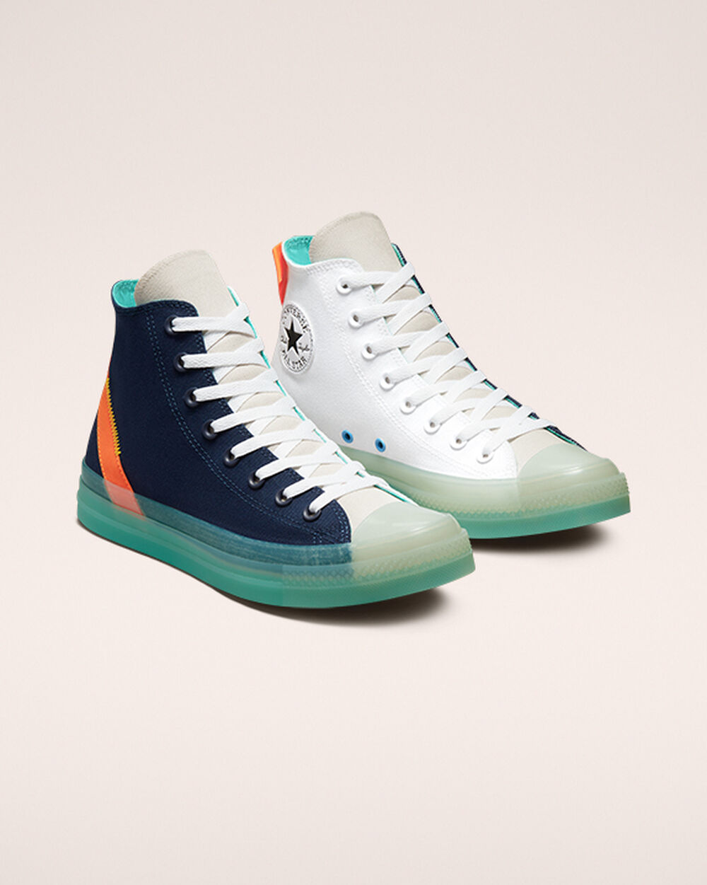 Zapatillas Converse Chuck Taylor All Star CX Hombre Blancas Azul Marino | Uruguay-10453