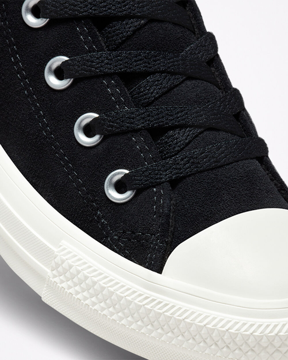 Zapatillas Converse Chuck Taylor All Star Mujer Negras Blancas | Uruguay-23468