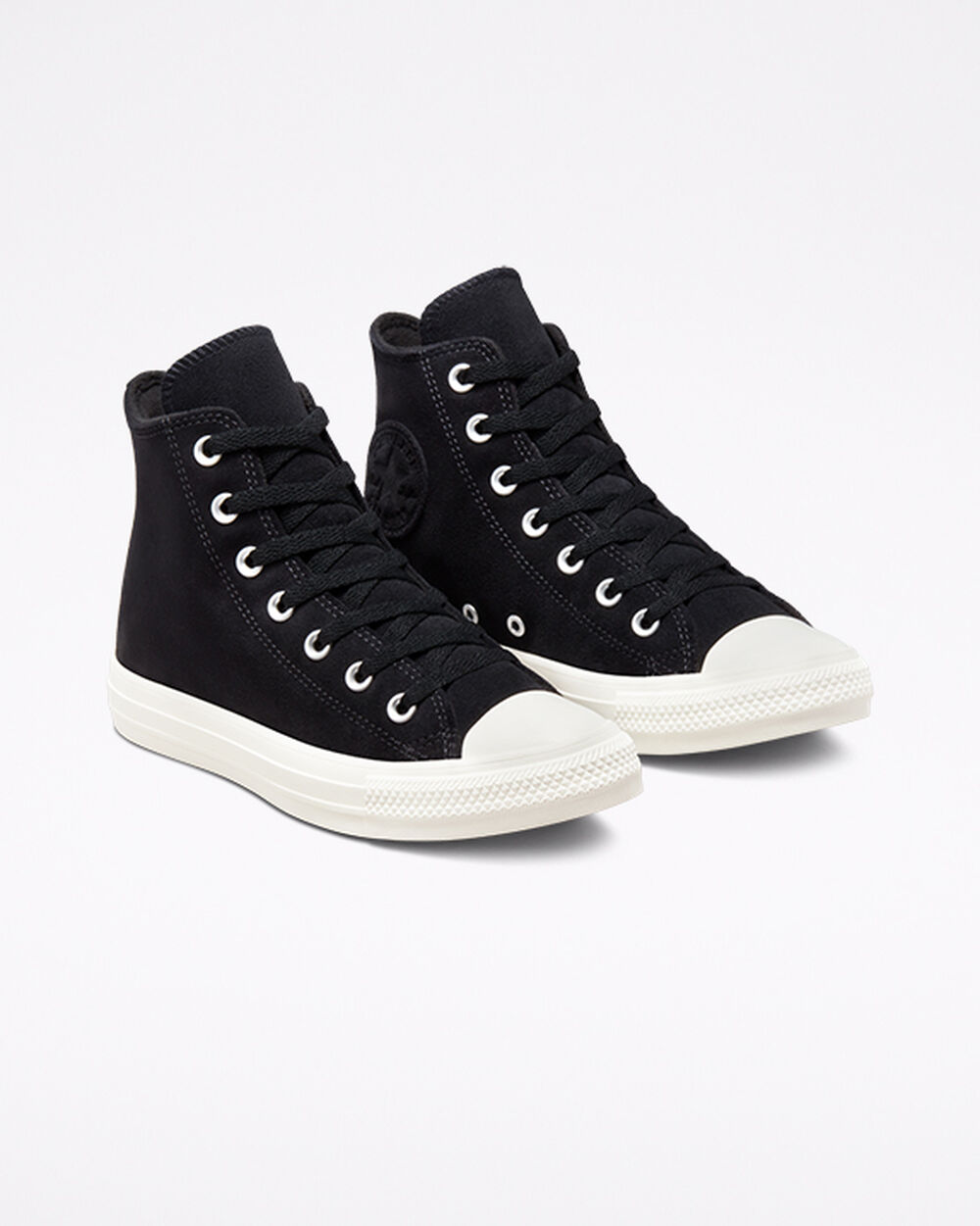 Zapatillas Converse Chuck Taylor All Star Mujer Negras Blancas | Uruguay-23468