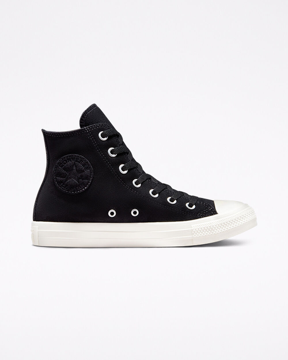 Zapatillas Converse Chuck Taylor All Star Mujer Negras Blancas | Uruguay-23468