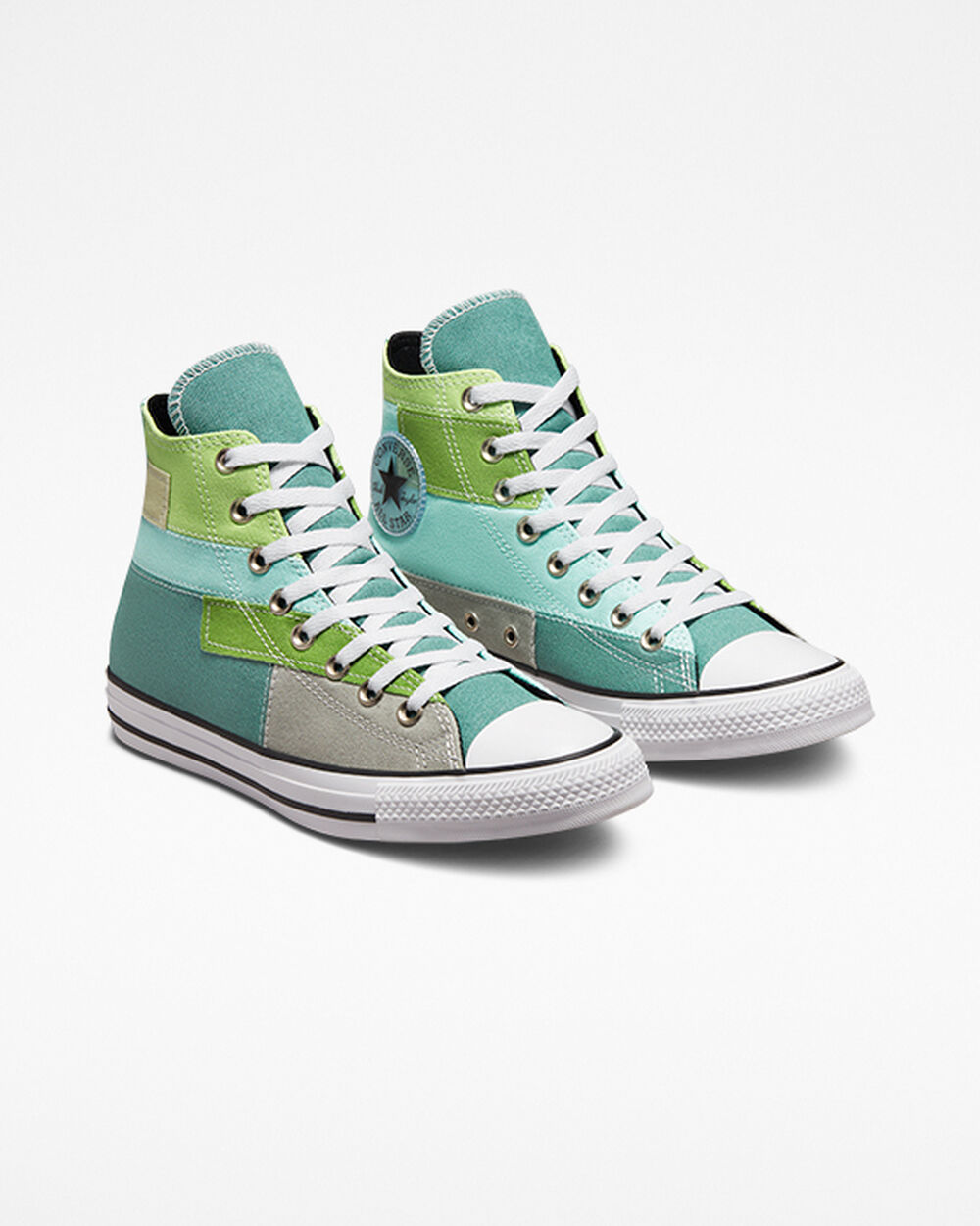 Zapatillas Converse Chuck Taylor All Star Mujer Azules Claro Verde Claro | Uruguay-27368