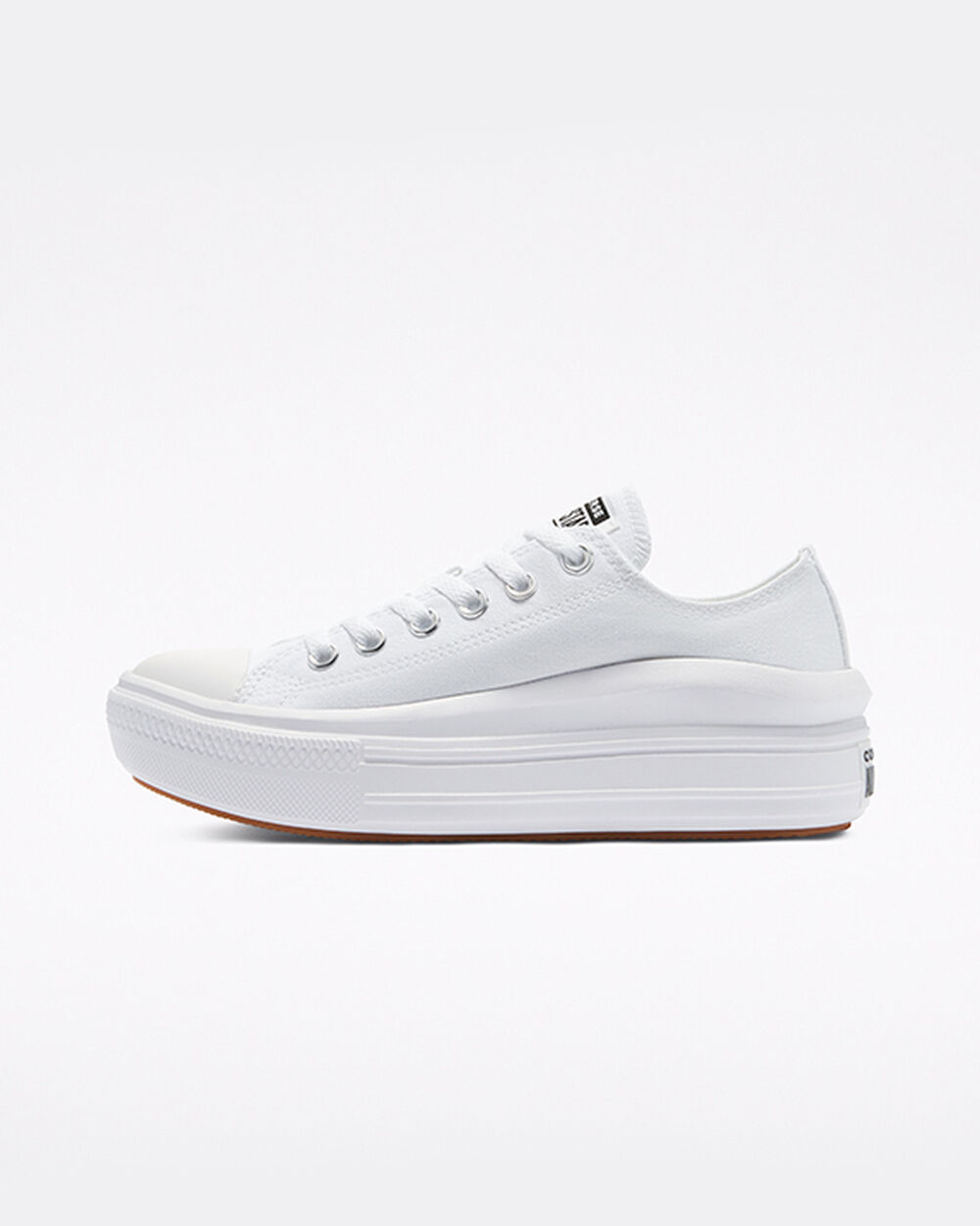 Zapatillas Converse Chuck Taylor All Star Move Mujer Blancas Blancas | Uruguay-27906