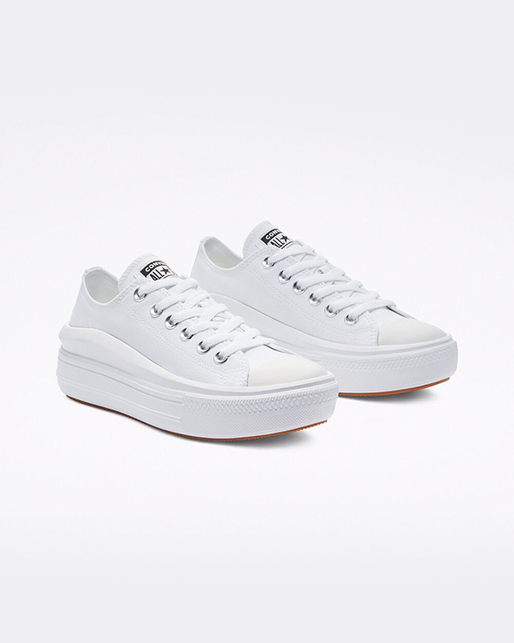 Zapatillas Converse Chuck Taylor All Star Move Mujer Blancas Blancas | Uruguay-27906