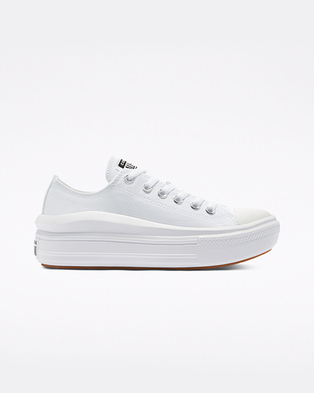 Zapatillas Converse Chuck Taylor All Star Move Mujer Blancas Blancas | Uruguay-27906