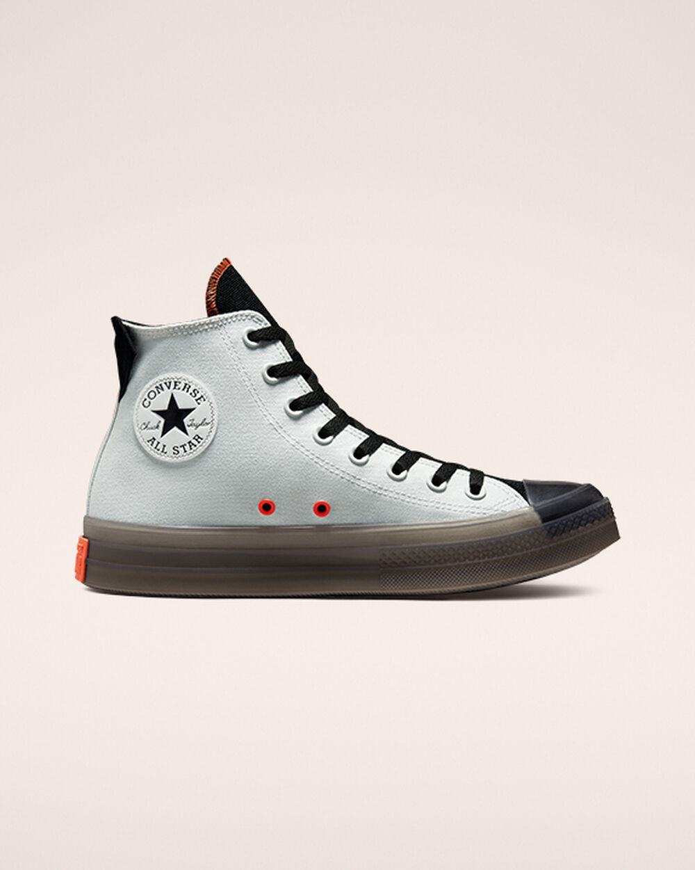 Zapatillas Converse Chuck Taylor All Star CX Mujer Plateadas Claro Negras Mango | Uruguay-35164