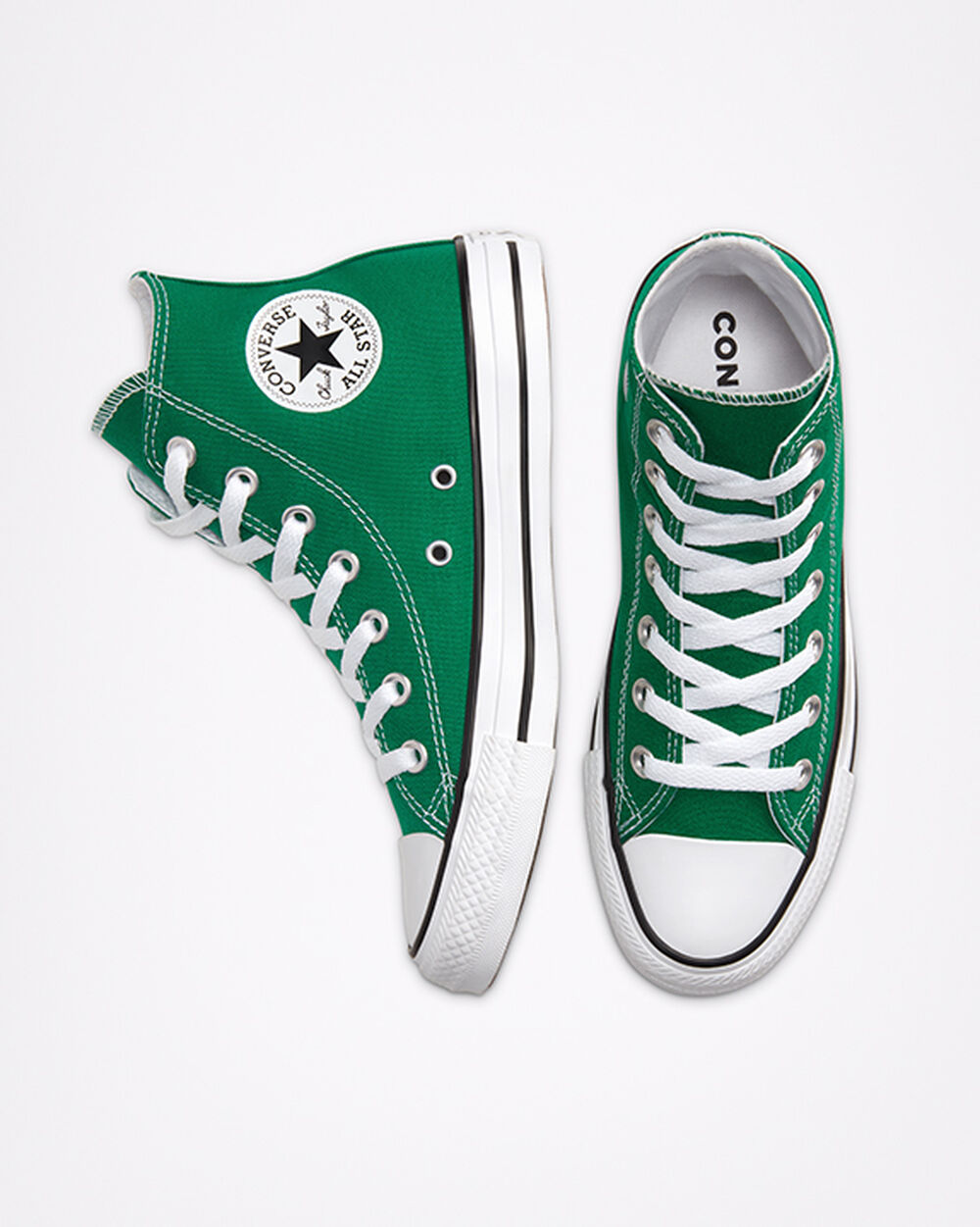 Zapatillas Converse Chuck Taylor All Star Mujer Verde Blancas | Uruguay-42109