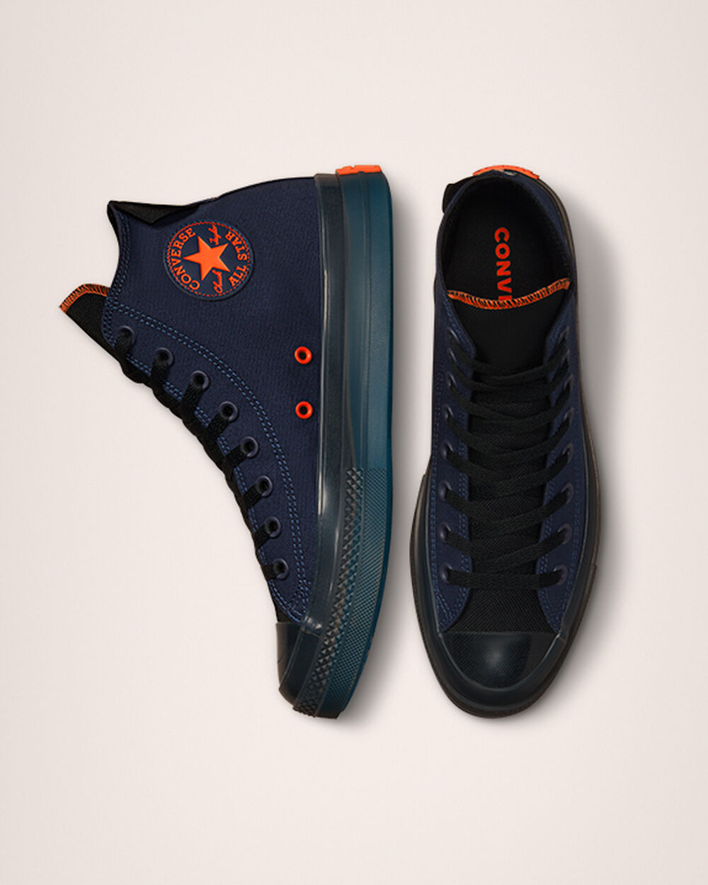 Zapatillas Converse Chuck Taylor All Star CX Mujer Azul Marino Negras Mango | Uruguay-43960