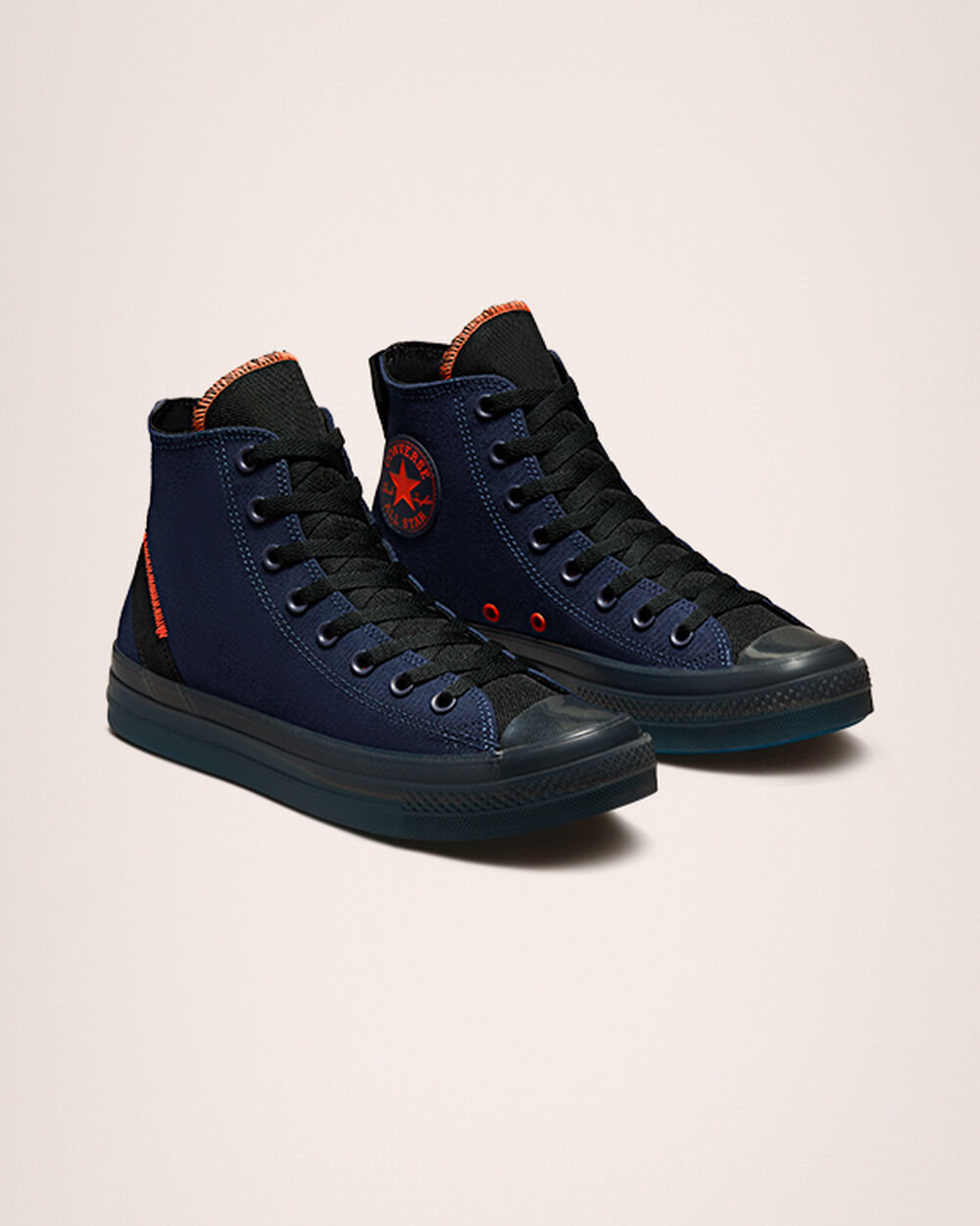 Zapatillas Converse Chuck Taylor All Star CX Mujer Azul Marino Negras Mango | Uruguay-43960