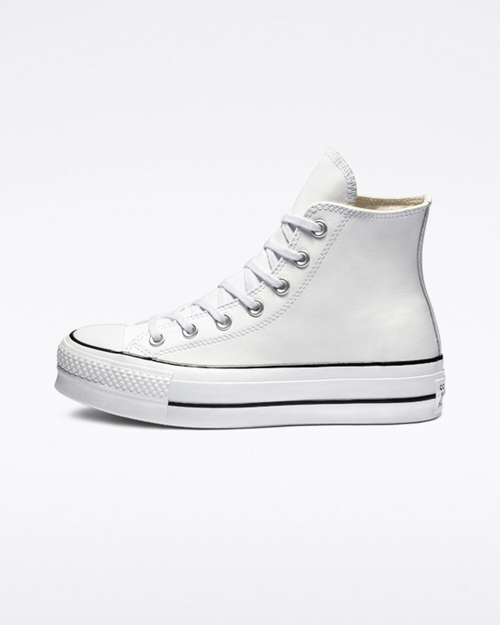 Zapatillas Converse Chuck Taylor All Star Mujer Blancas Negras Blancas | Uruguay-51498