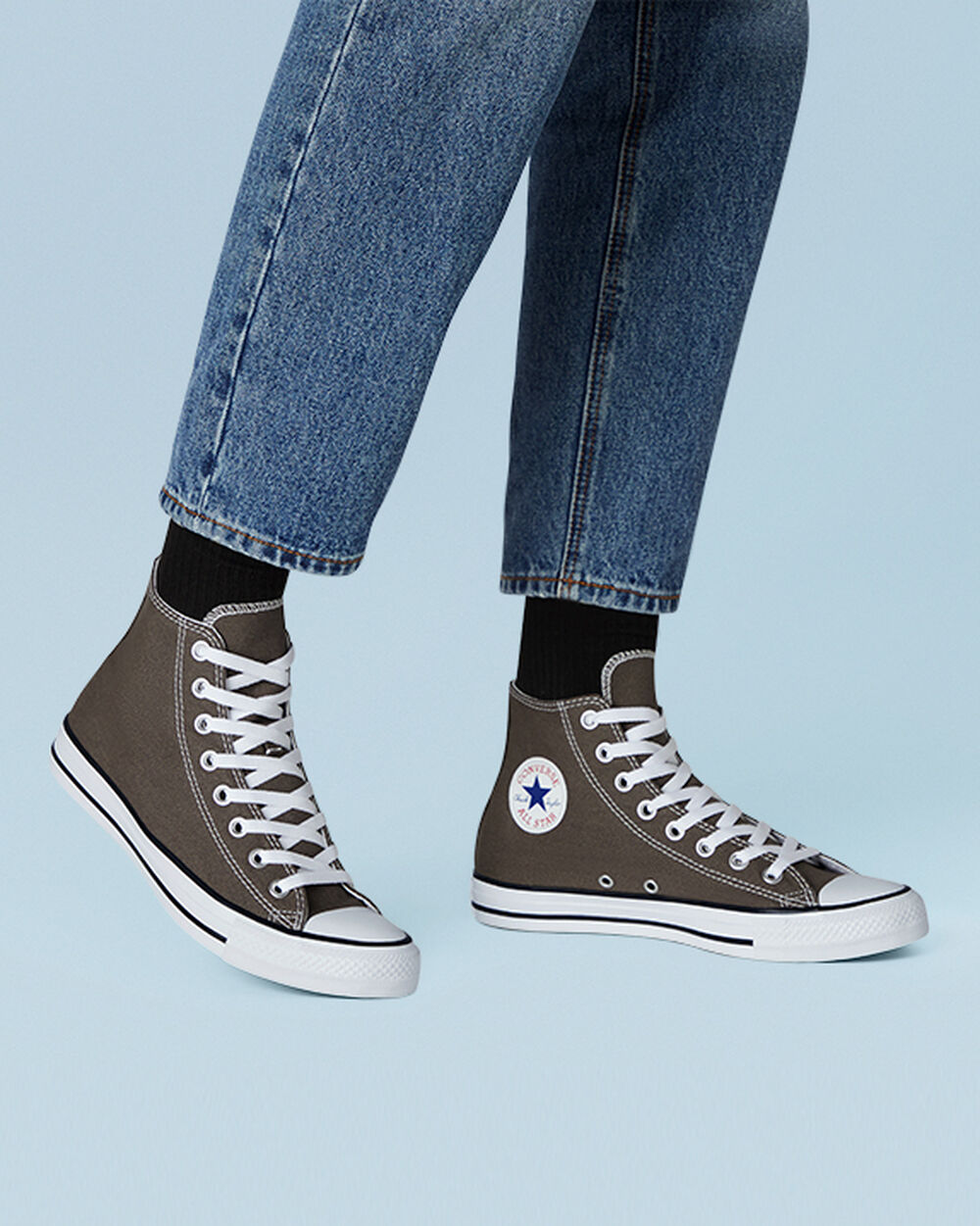 Zapatillas Converse Chuck Taylor All Star Mujer Gris Oscuro | Uruguay-54310