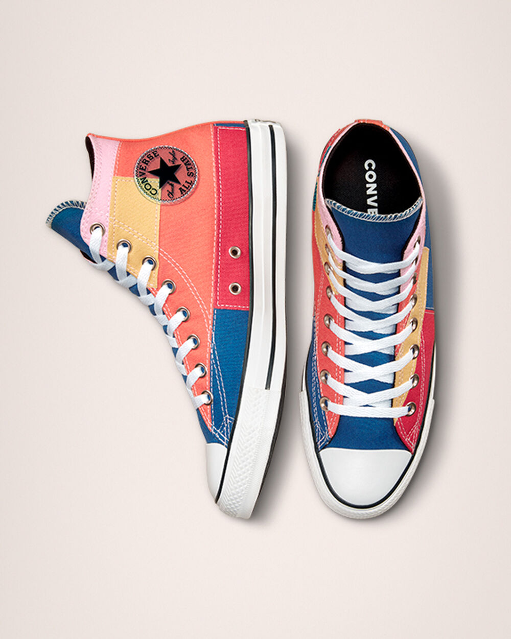 Zapatillas Converse Chuck Taylor All Star Hombre Azules Rosas | Uruguay-54723