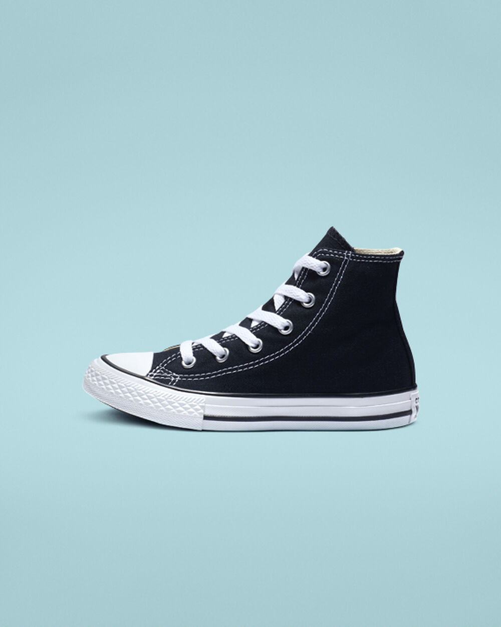 Zapatillas Converse Chuck Taylor All Star Niña Negras | Uruguay-63054