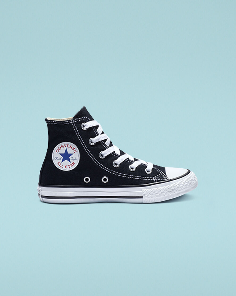 Zapatillas Converse Chuck Taylor All Star Niña Negras | Uruguay-63054