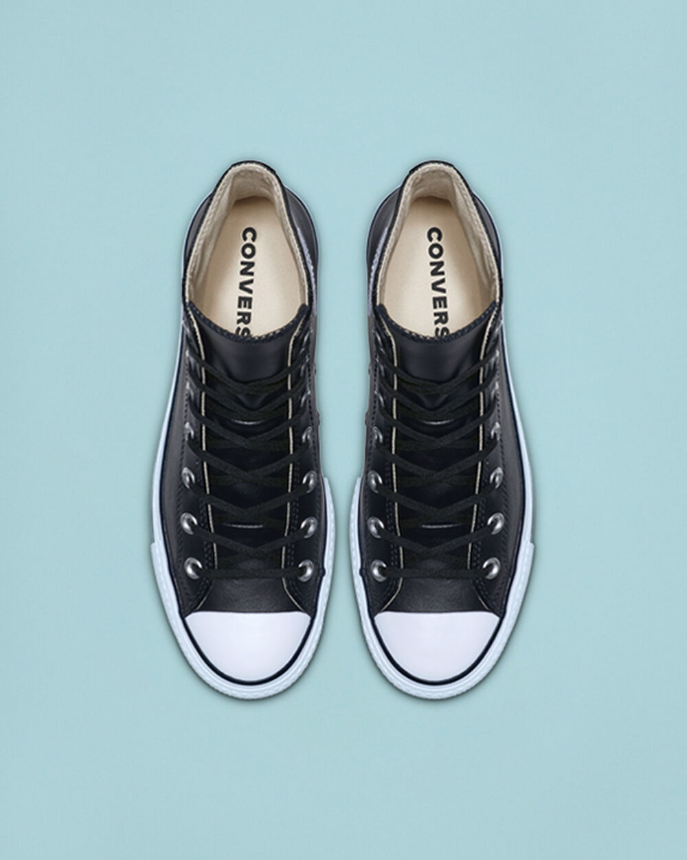 Zapatillas Converse Chuck Taylor All Star Mujer Negras Blancas | Uruguay-70615