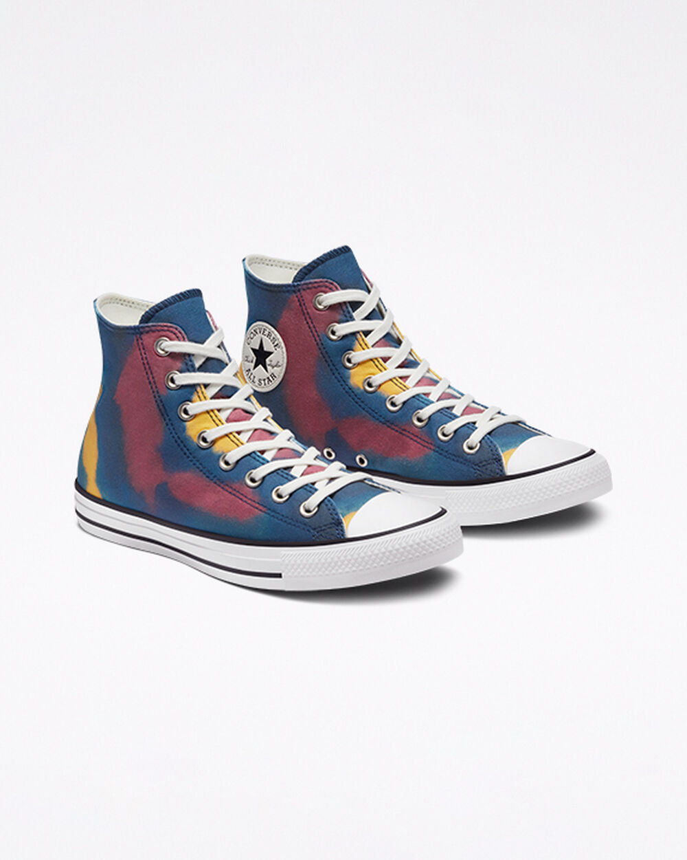 Zapatillas Converse Chuck Taylor All Star Hombre Azules Multicolor Blancas | Uruguay-82495