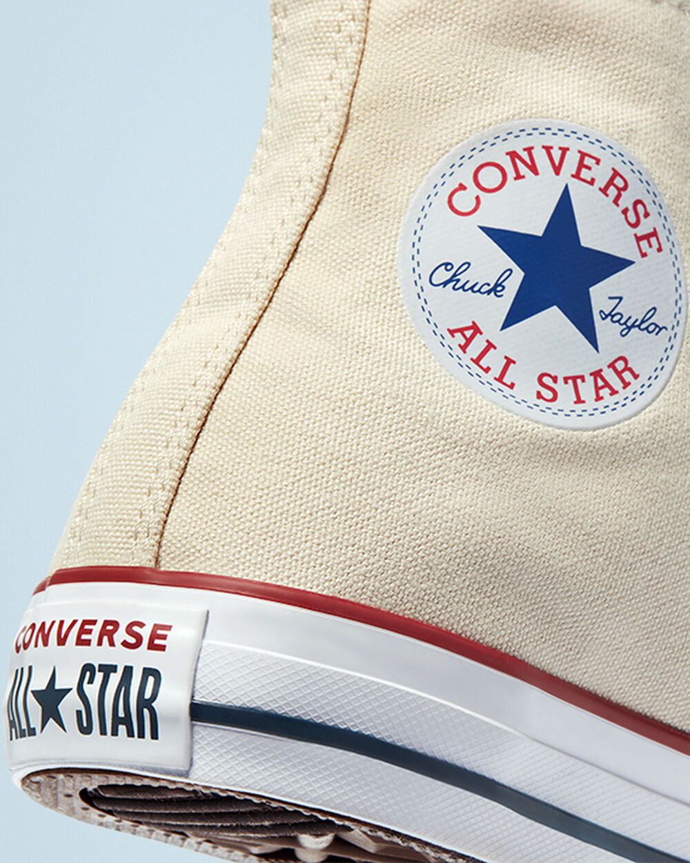 Zapatillas Converse Chuck Taylor All Star Mujer Beige Blancas | Uruguay-83425