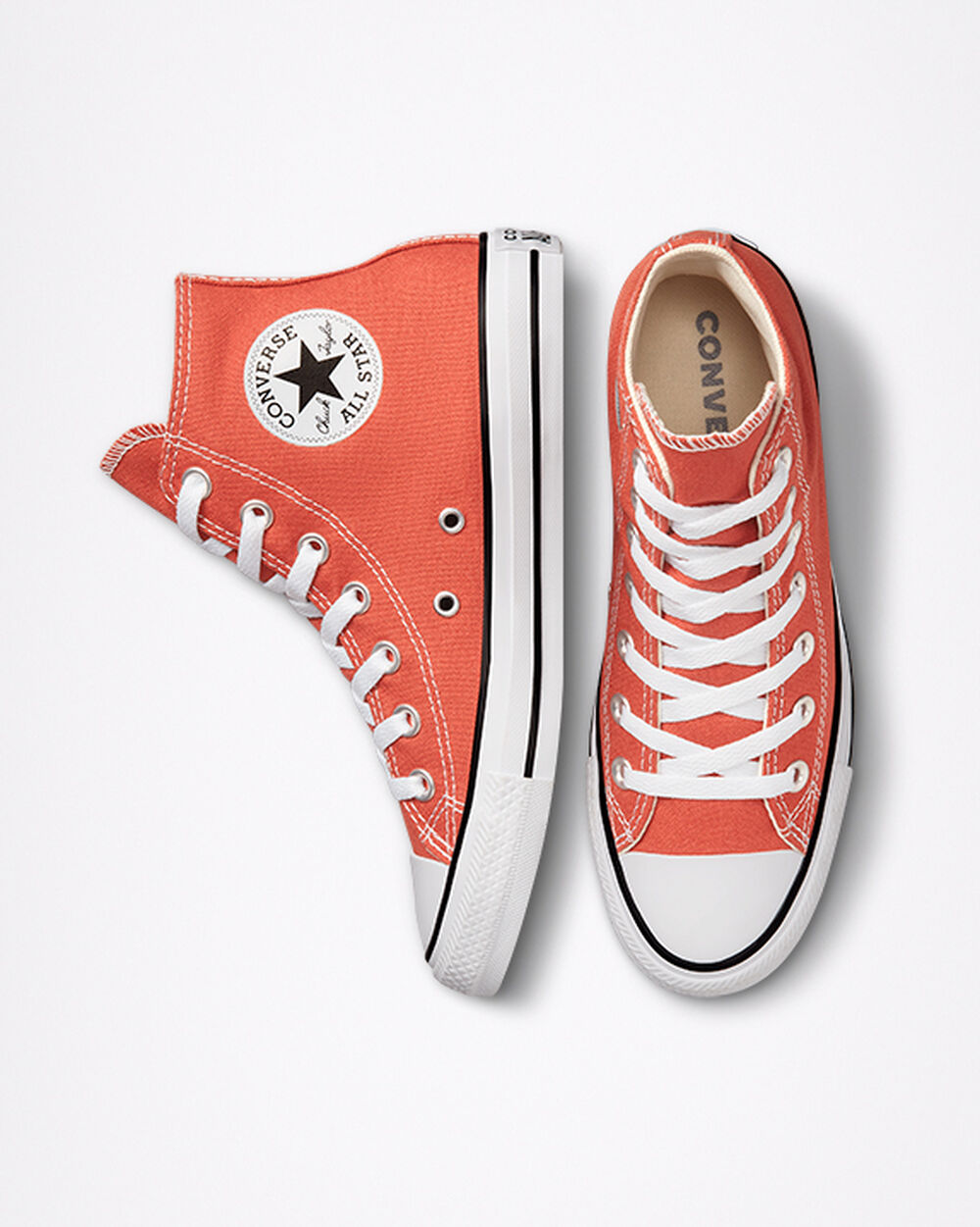 Zapatillas Converse Chuck Taylor All Star Hombre Naranjas Blancas | Uruguay-84973