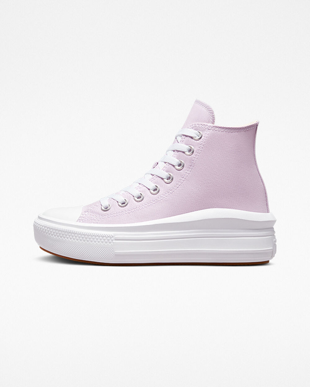 Zapatillas Converse Chuck Taylor All Star Move Mujer Moradas Claro Blancas | Uruguay-85460