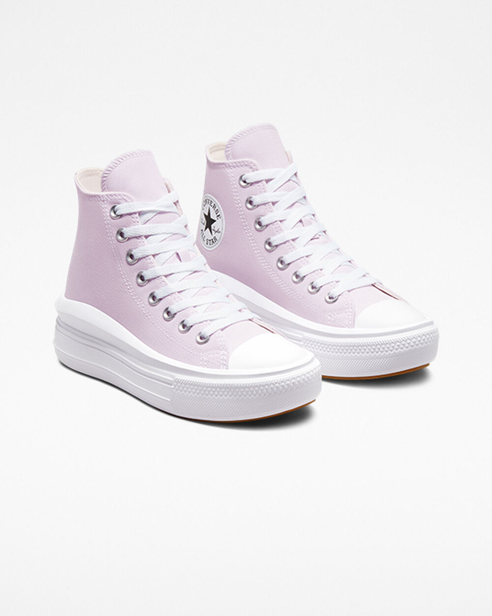 Zapatillas Converse Chuck Taylor All Star Move Mujer Moradas Claro Blancas | Uruguay-85460