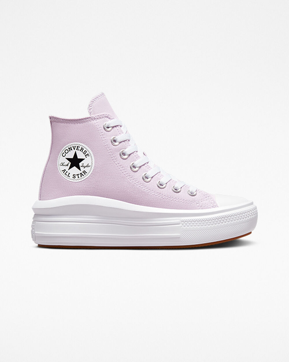 Zapatillas Converse Chuck Taylor All Star Move Mujer Moradas Claro Blancas | Uruguay-85460