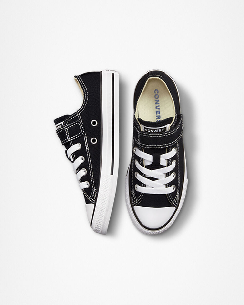 Zapatillas Converse Chuck Taylor All Star Niña Negras Beige Blancas | Uruguay-86201