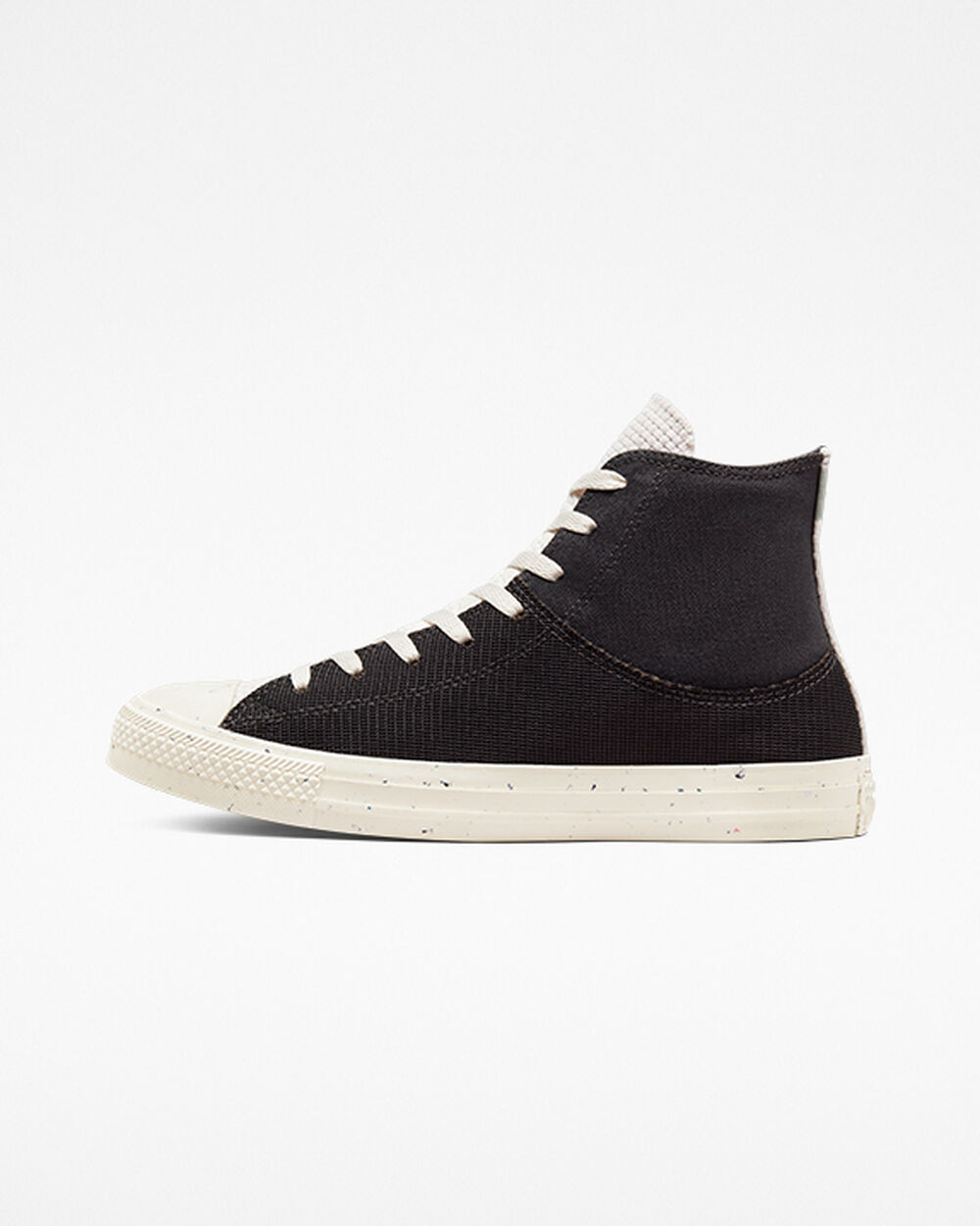 Zapatillas Converse Chuck Taylor All Star Hombre Negras Blancas | Uruguay-89473