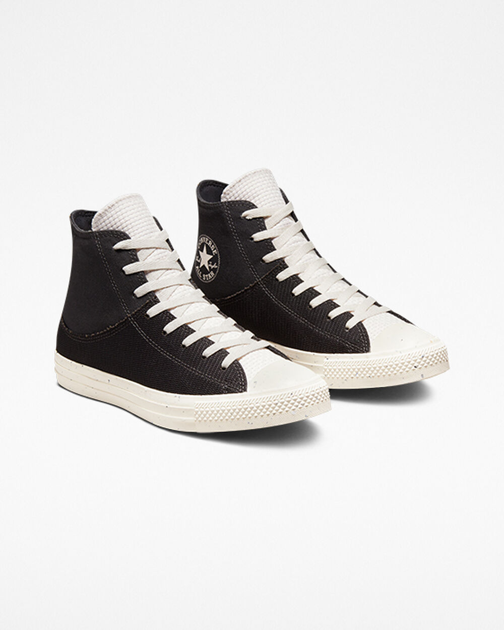 Zapatillas Converse Chuck Taylor All Star Hombre Negras Blancas | Uruguay-89473