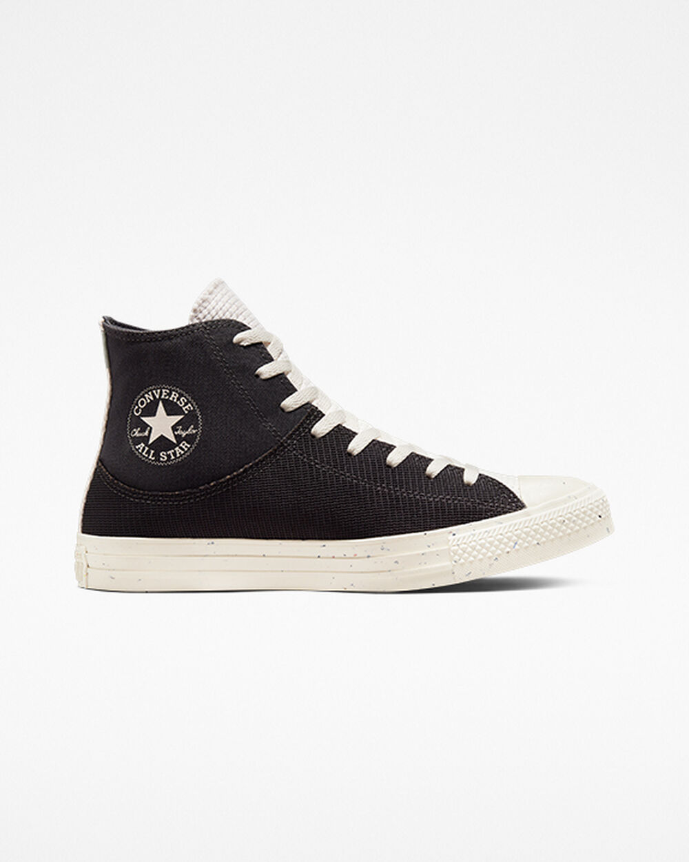 Zapatillas Converse Chuck Taylor All Star Hombre Negras Blancas | Uruguay-89473