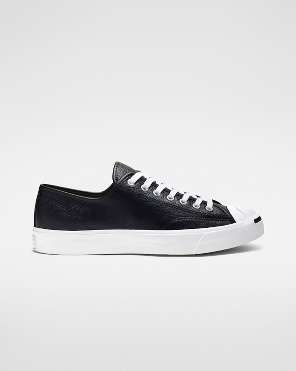 Zapatillas Converse Jack Purcell Mujer Negras Blancas | Uruguay-37028