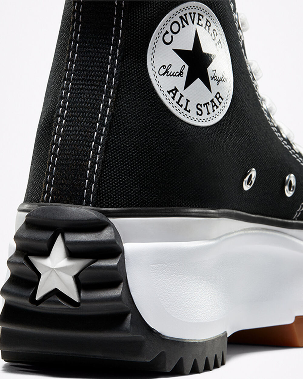 Zapatillas Converse Run Star Hike Hombre Negras Blancas | Uruguay-19653