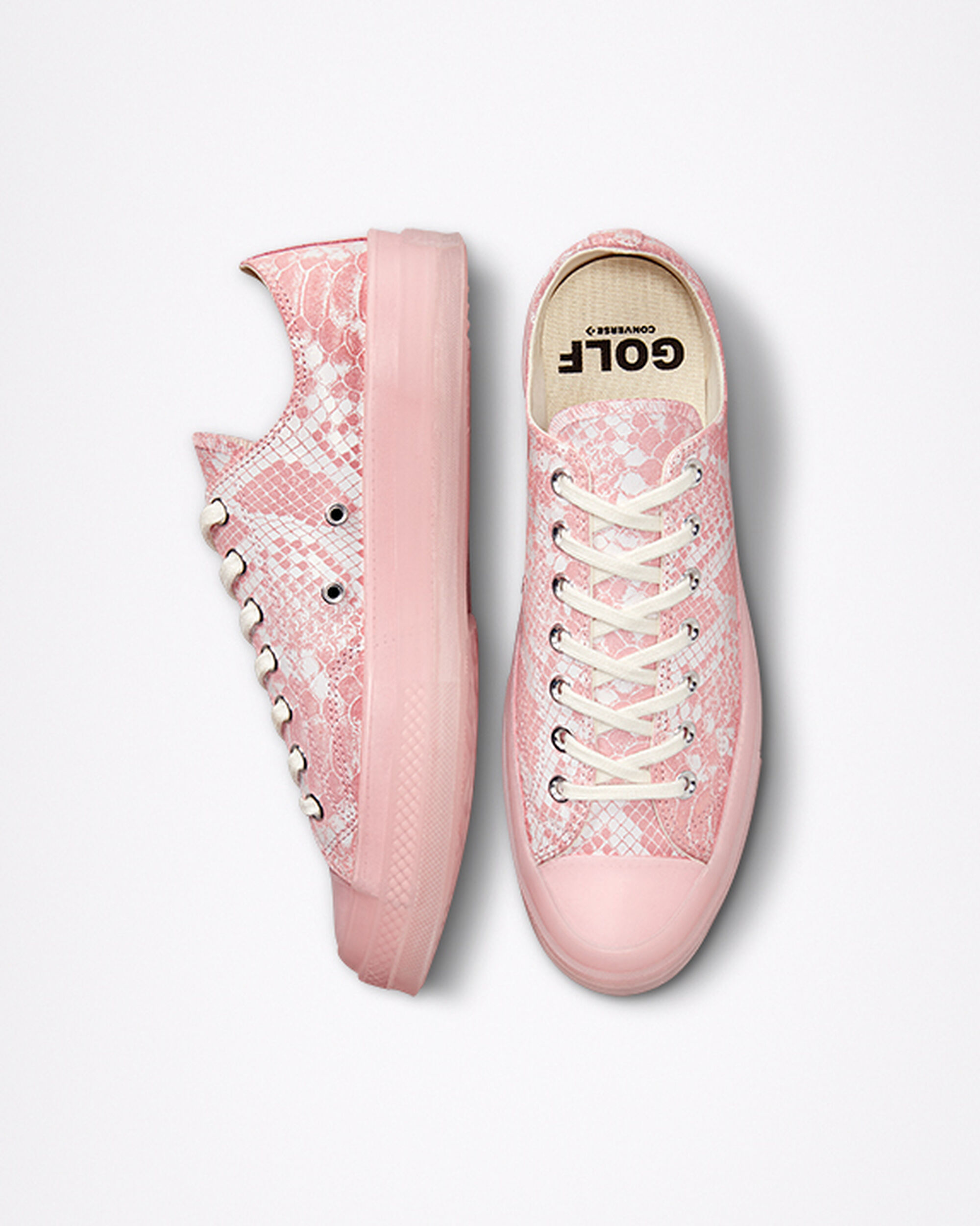 Zapatillas Converse x GOLF WANG Chuck 70 Mujer Rosas Blancas | Uruguay-58142